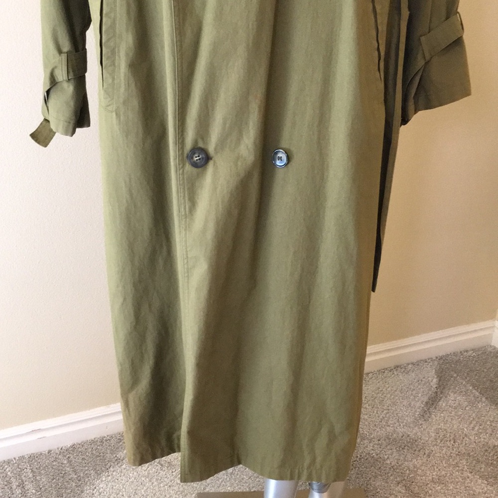 GIORGIO ARMANI | Vintage double-breasted trench coat - Picture 5 of 17